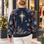 Personalized Winter Reindeer Sweatshirt