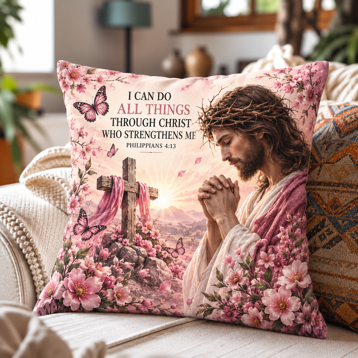 I Can Do All Things Through Christ Pillow