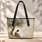 Personalized Be Still Jesus Saddle Bag