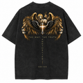 The Way The Truth and The Life – Lion Lamb Cross Christian T-Shirt | John 14:6 | Back Print Faith Tee