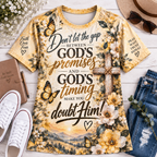 God's Promises Floral Faith T-Shirt