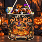Jesus Saves Skeleton Halloween Candy Basket