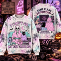 I Can't Go My Cat Said No Sweatshirt
