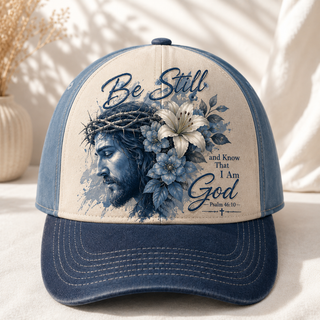 Be Still And Know That I Am God Jesus Classic Cap