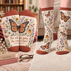 The Old Has Gone The New Is Here Mid-Tube Socks