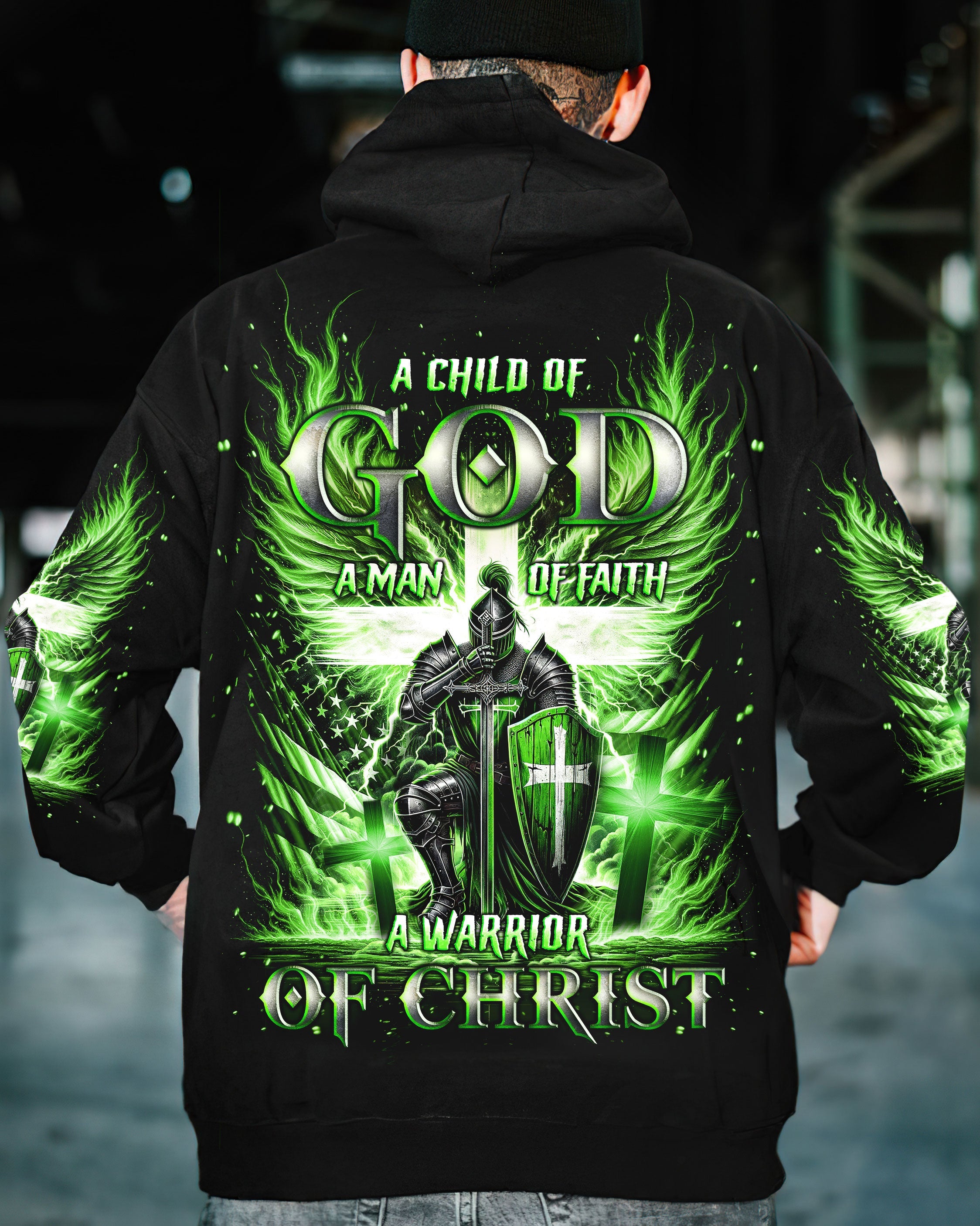 A Warrior Of Christ Men's All Over Print Shirt - Trunx829886