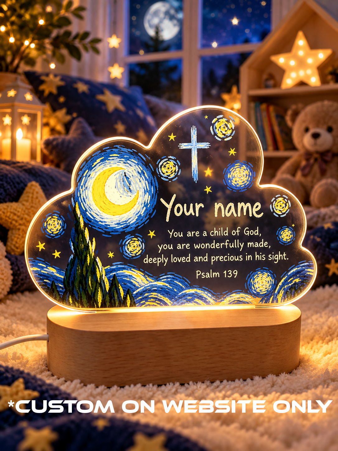 Starry Sky Personalize LED Night Light