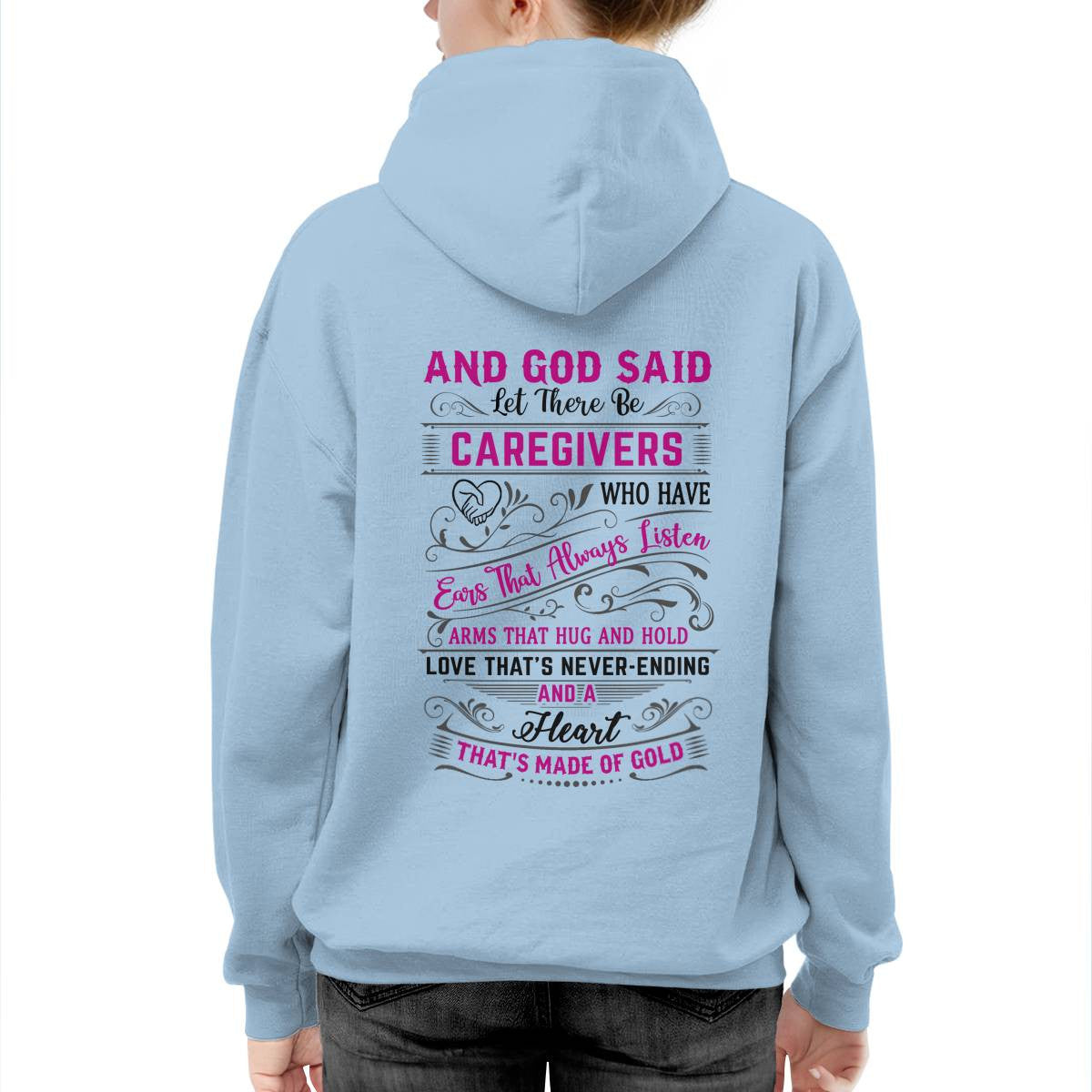 Awesome Caregiver-T-shirt-#F180724NEVEN6BCAREZ8