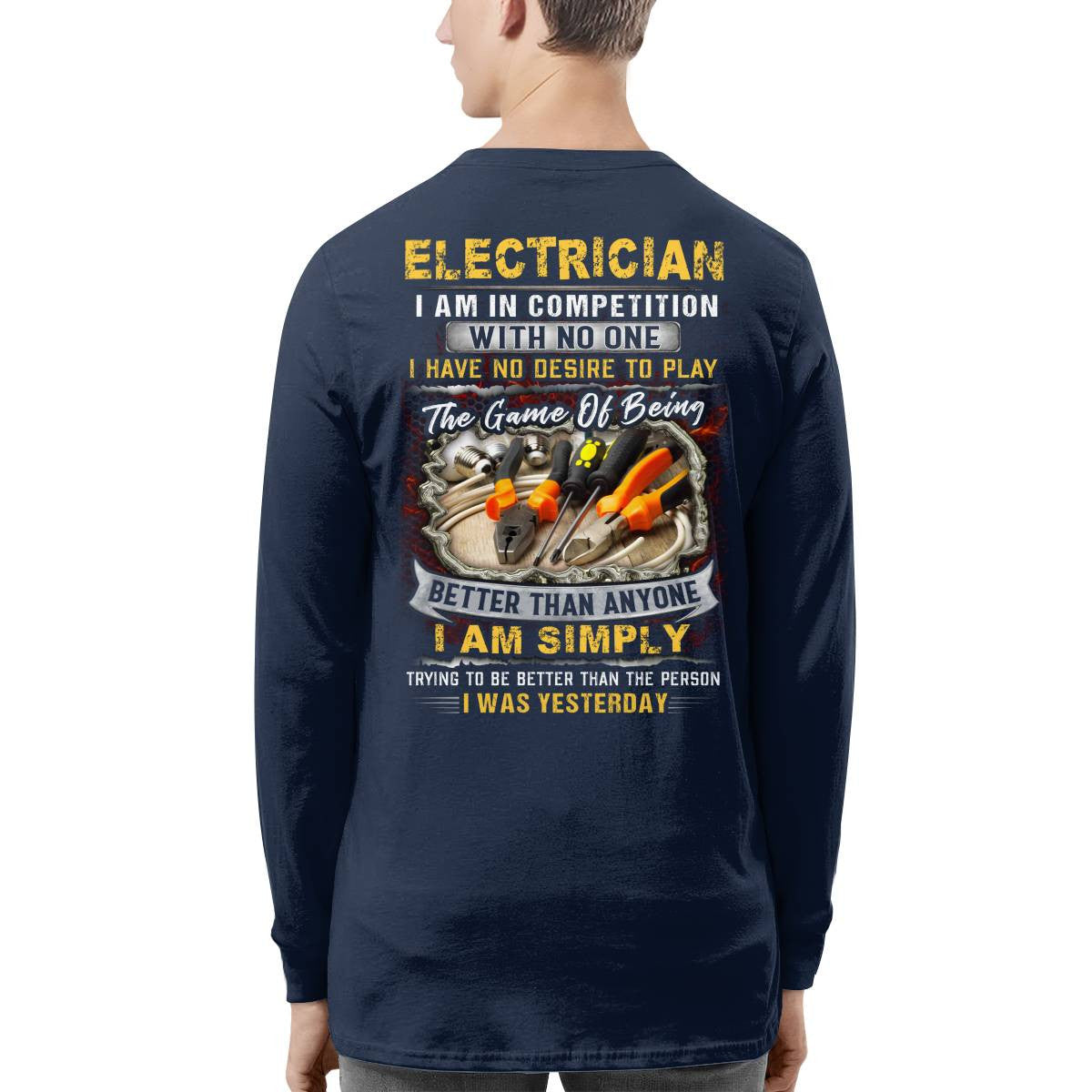 Awesome Electrician-Hoodie - grunx260804-0043