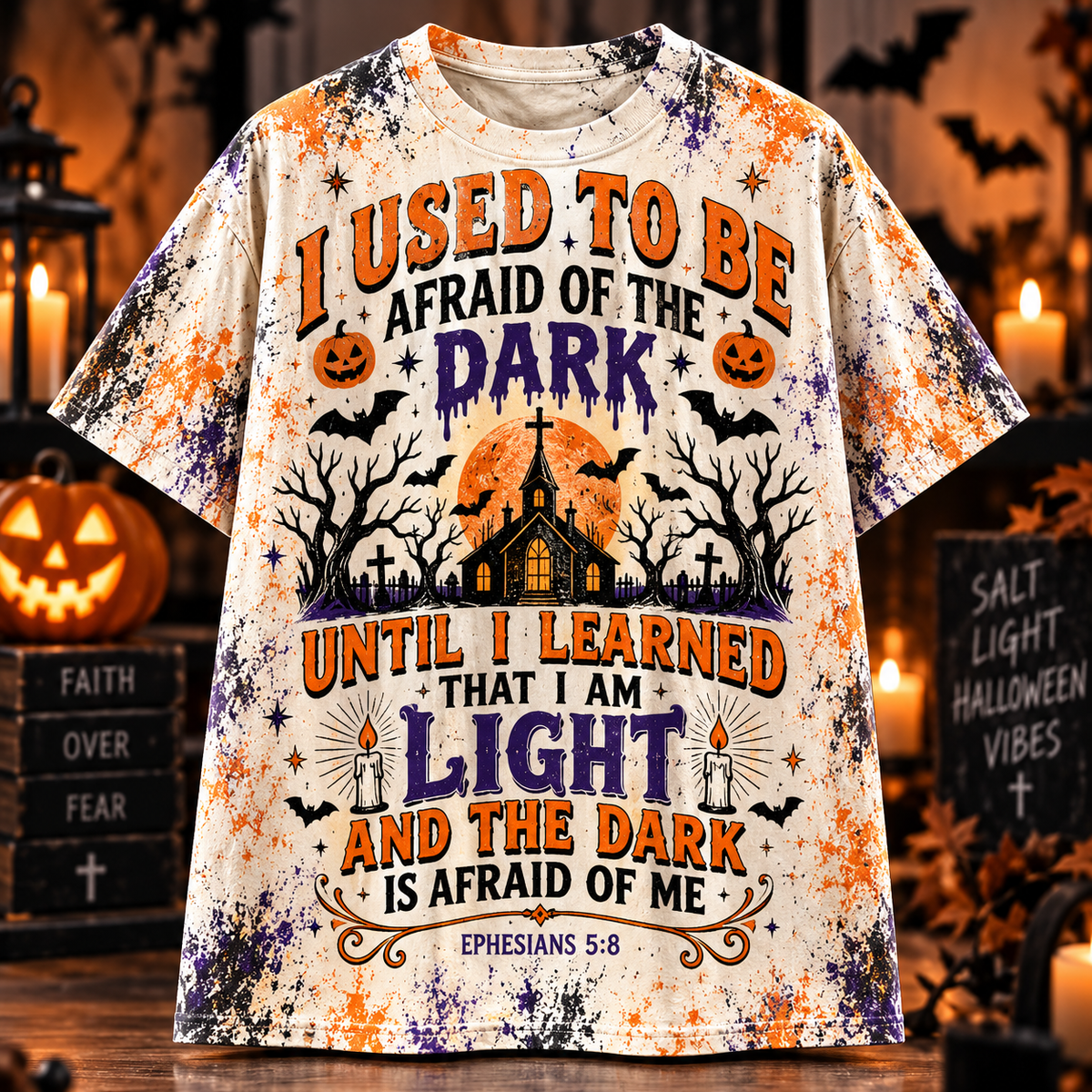 I Am Light Halloween T-Shirt