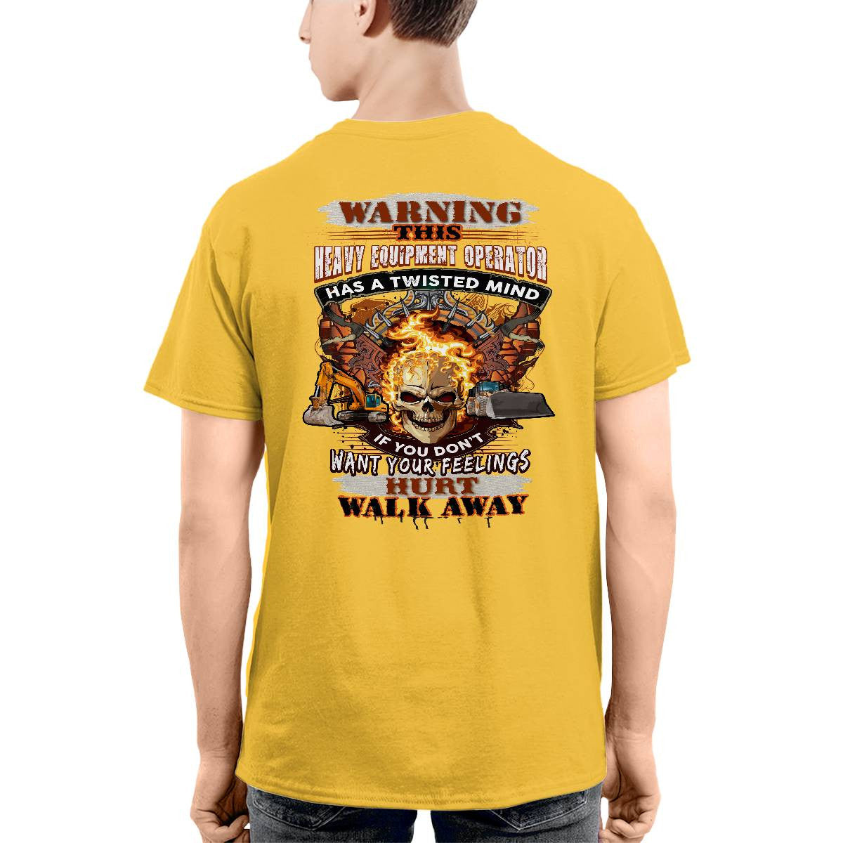 Awesome Heavy Equipment Operator-T-shirt - grunx260804-0188