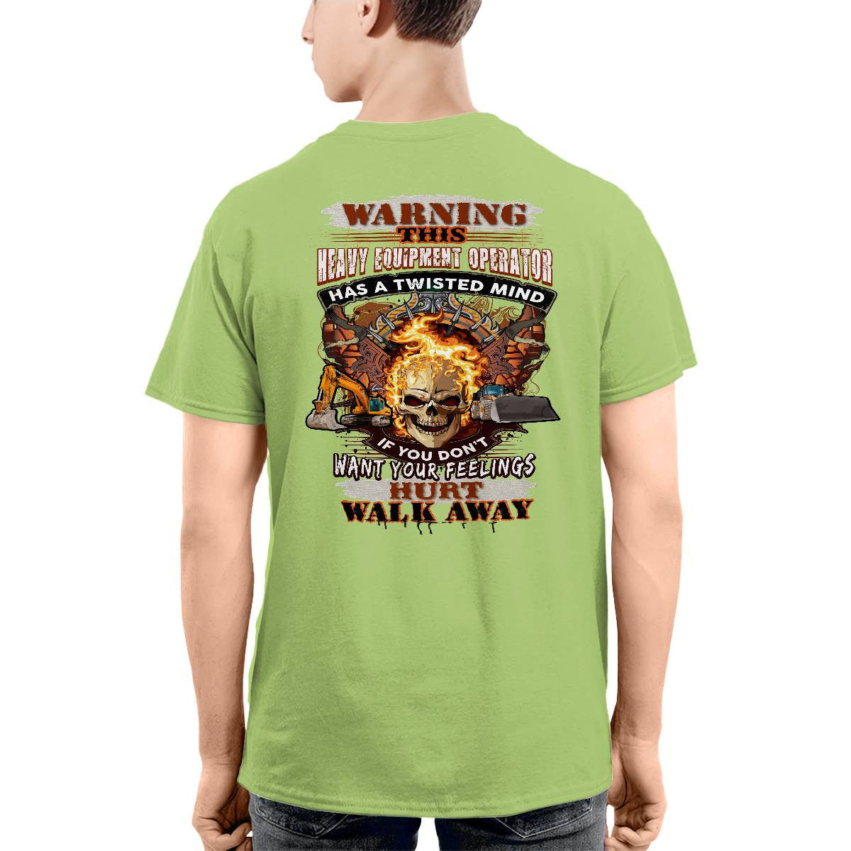 Awesome Heavy Equipment Operator-T-shirt - grunx260804-0188