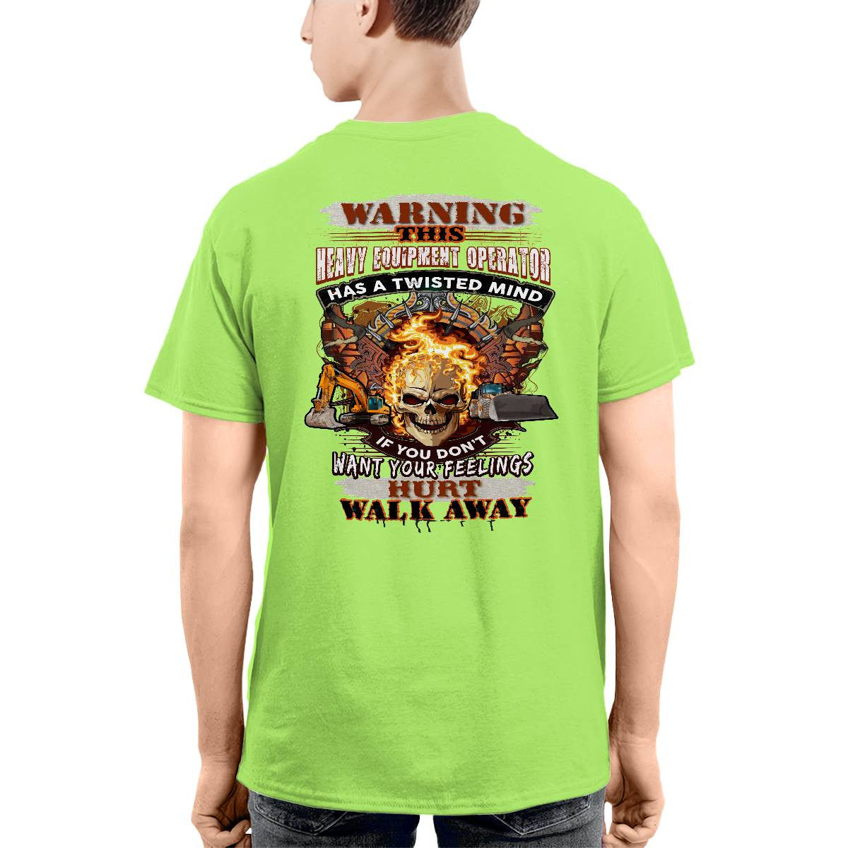 Awesome Heavy Equipment Operator-T-shirt - grunx260804-0188