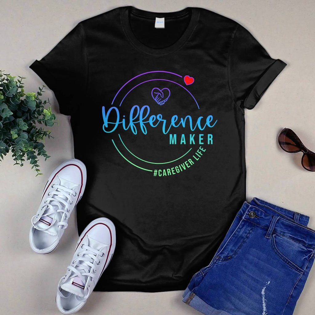 Awesome Caregiver-T-shirt-#F010824DIFREC2FCAREZ4