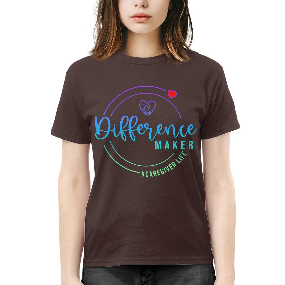 Awesome Caregiver-T-shirt-#F010824DIFREC2FCAREZ4
