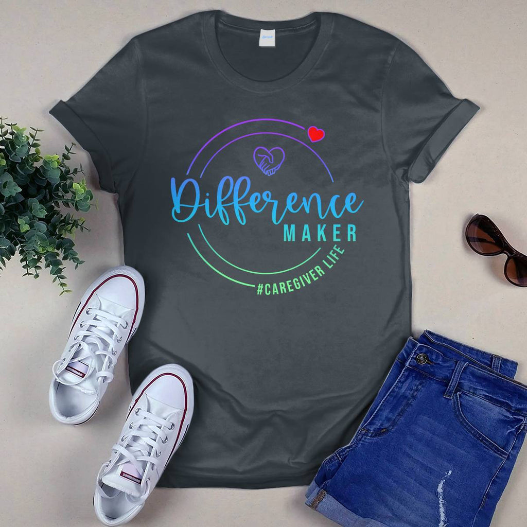 Awesome Caregiver-T-shirt-#F010824DIFREC2FCAREZ4