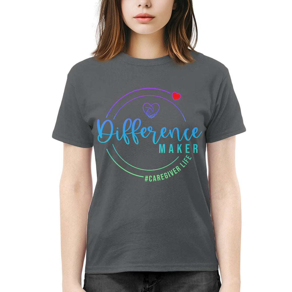 Awesome Caregiver-T-shirt-#F010824DIFREC2FCAREZ4
