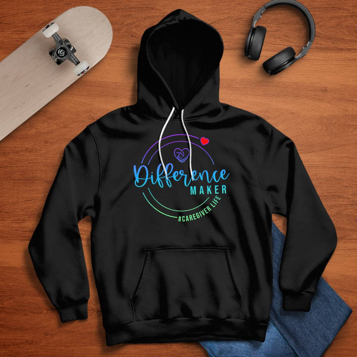 Awesome Caregiver-T-shirt-#F010824DIFREC2FCAREZ4