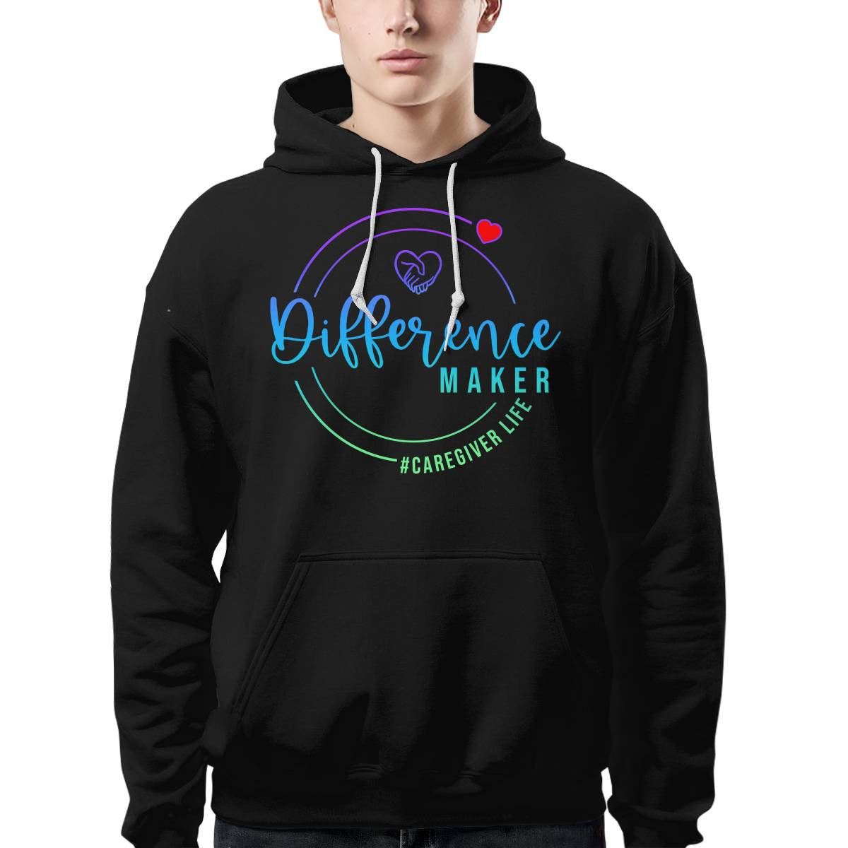 Awesome Caregiver-T-shirt-#F010824DIFREC2FCAREZ4