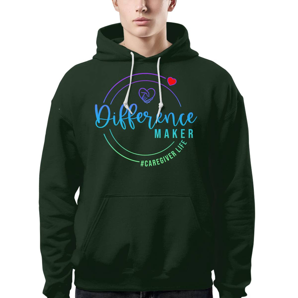 Awesome Caregiver-T-shirt-#F010824DIFREC2FCAREZ4