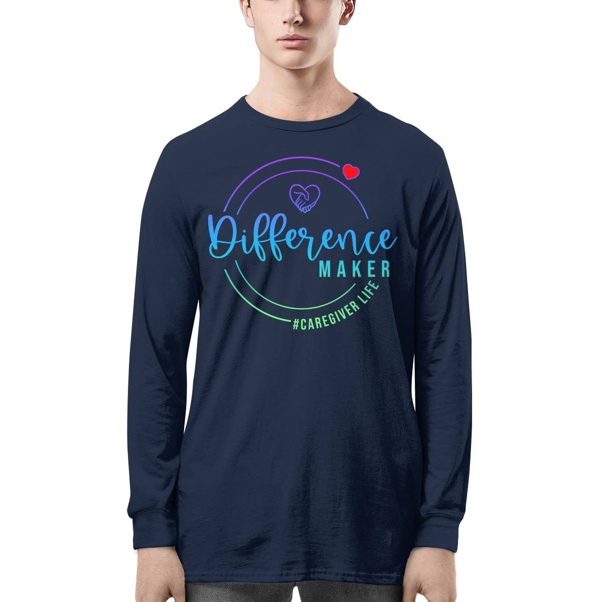 Awesome Caregiver-T-shirt-#F010824DIFREC2FCAREZ4
