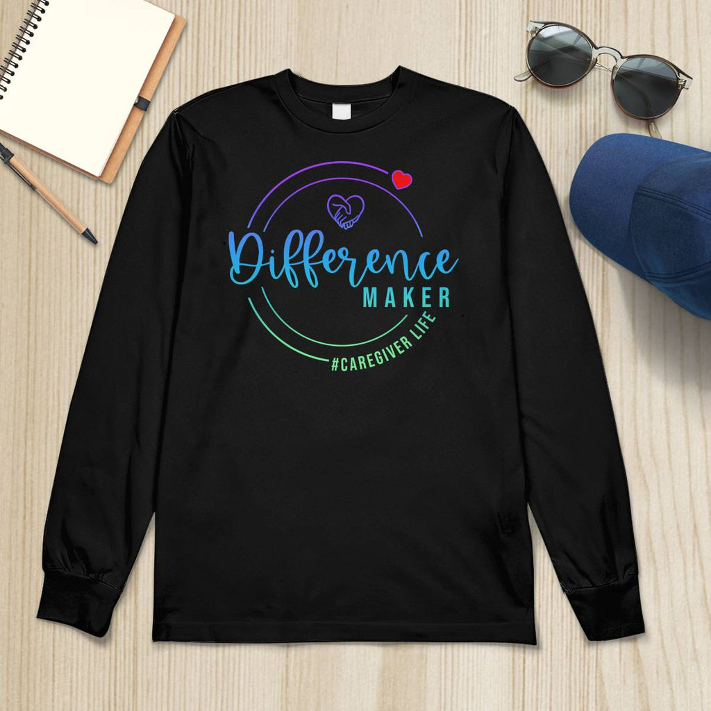Awesome Caregiver-T-shirt-#F010824DIFREC2FCAREZ4