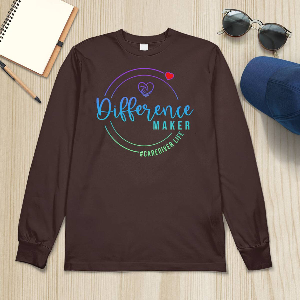 Awesome Caregiver-T-shirt-#F010824DIFREC2FCAREZ4