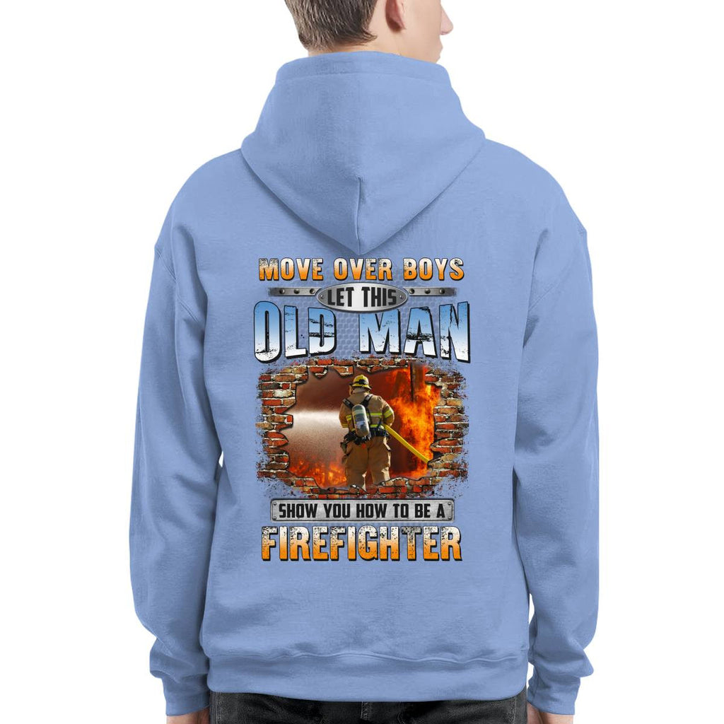Awesome Firefighter-T-shirt - grunx260804-0151