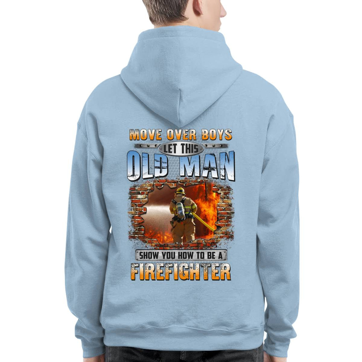Awesome Firefighter-T-shirt - grunx260804-0151