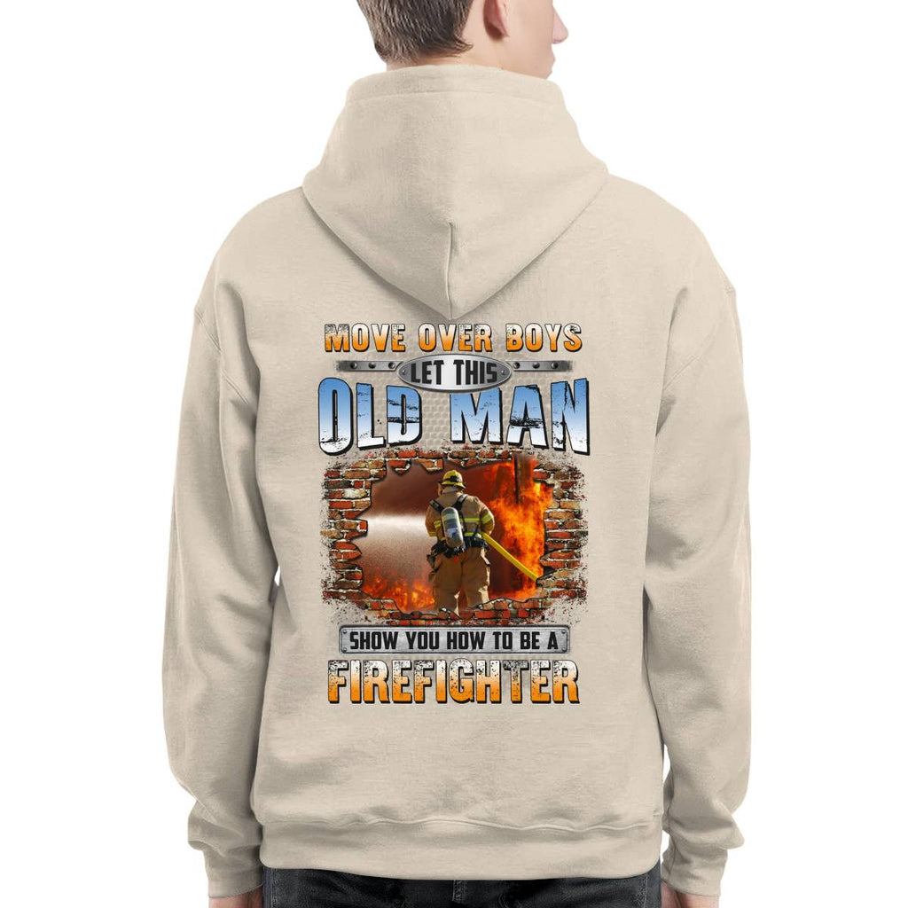 Awesome Firefighter-T-shirt - grunx260804-0151