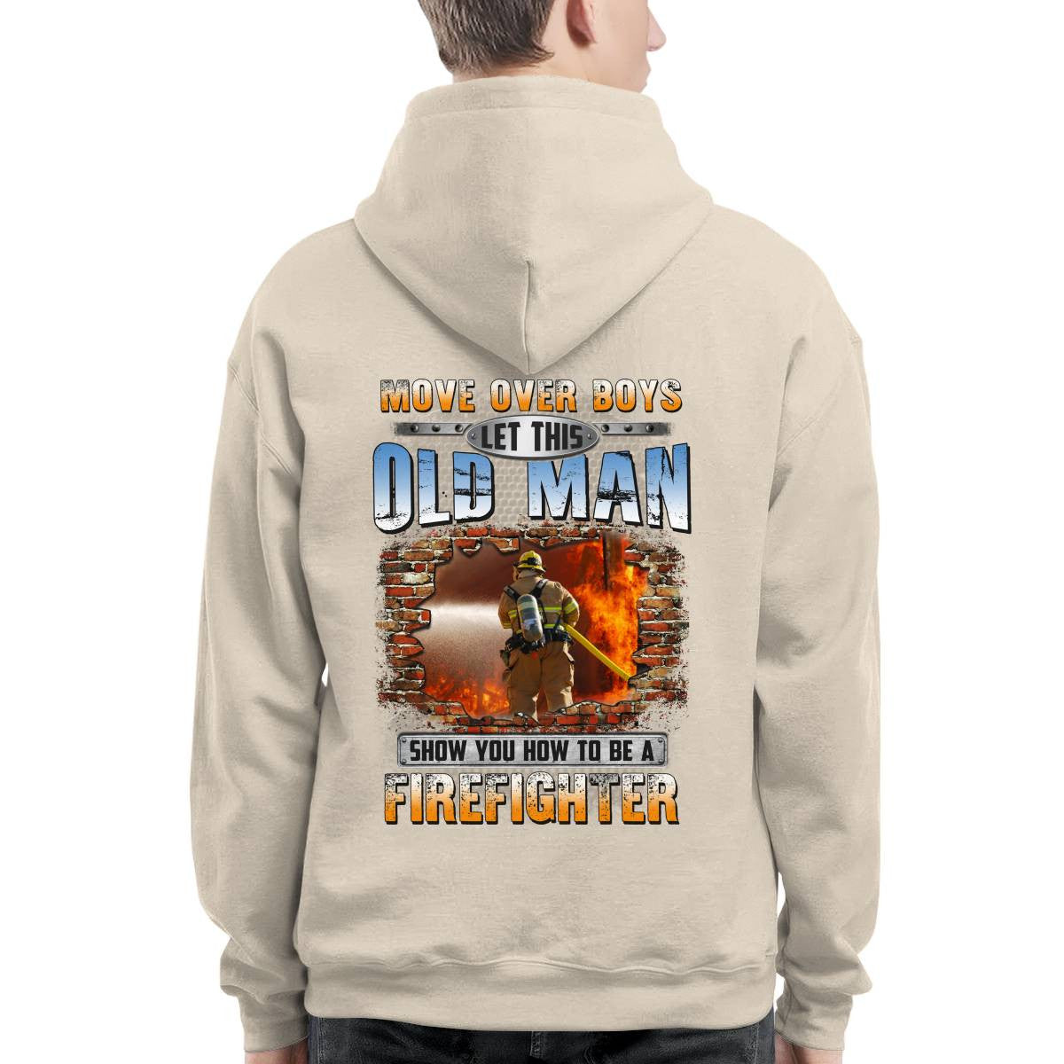 Awesome Firefighter-T-shirt - grunx260804-0151