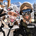 Stay Silly Stay Blessed Funny Face Ski Mask