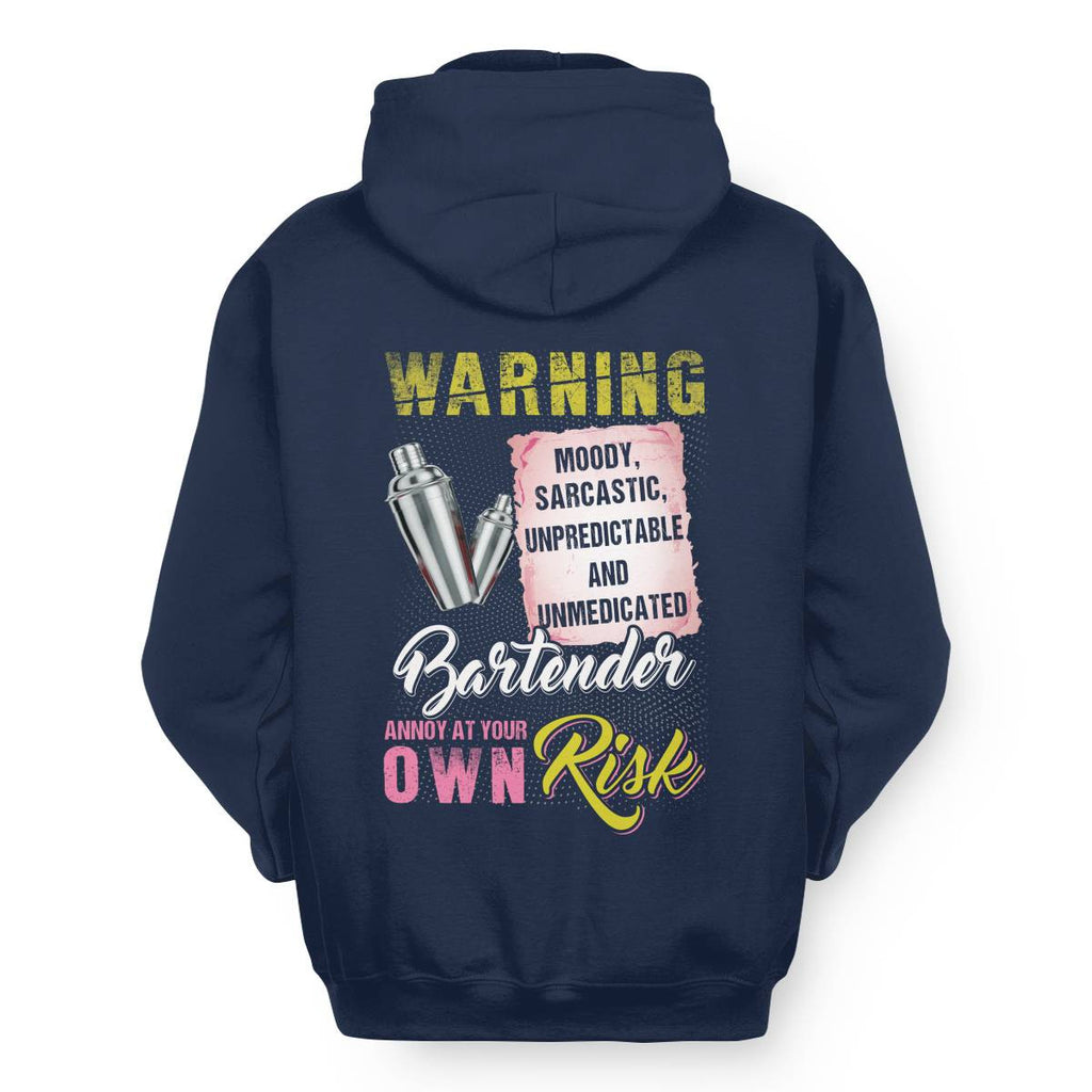 Awesome Bartender annoy at your own risk-T-shirt - grunx260804-0238