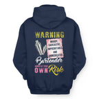 Awesome Bartender annoy at your own risk-T-shirt - grunx260804-0238