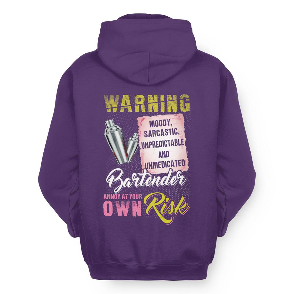 Awesome Bartender annoy at your own risk-T-shirt - grunx260804-0238