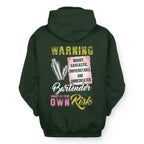 Awesome Bartender annoy at your own risk-T-shirt - grunx260804-0238