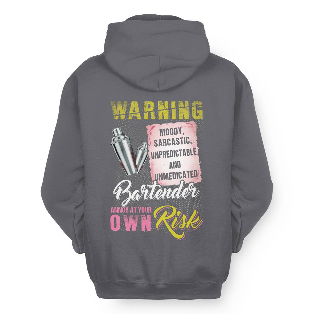 Awesome Bartender annoy at your own risk-T-shirt - grunx260804-0238