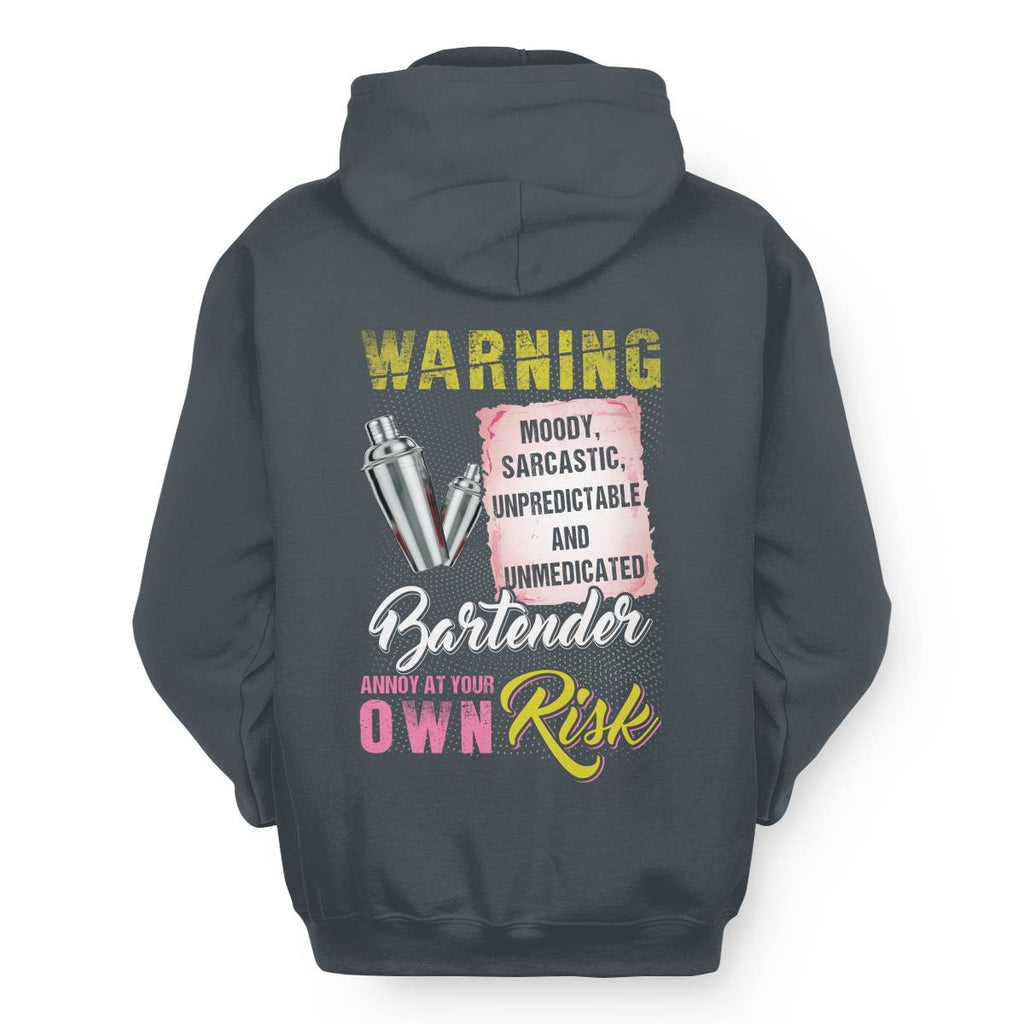 Awesome Bartender annoy at your own risk-T-shirt - grunx260804-0238
