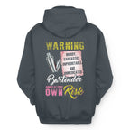 Awesome Bartender annoy at your own risk-T-shirt - grunx260804-0238