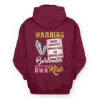 Awesome Bartender annoy at your own risk-T-shirt - grunx260804-0238