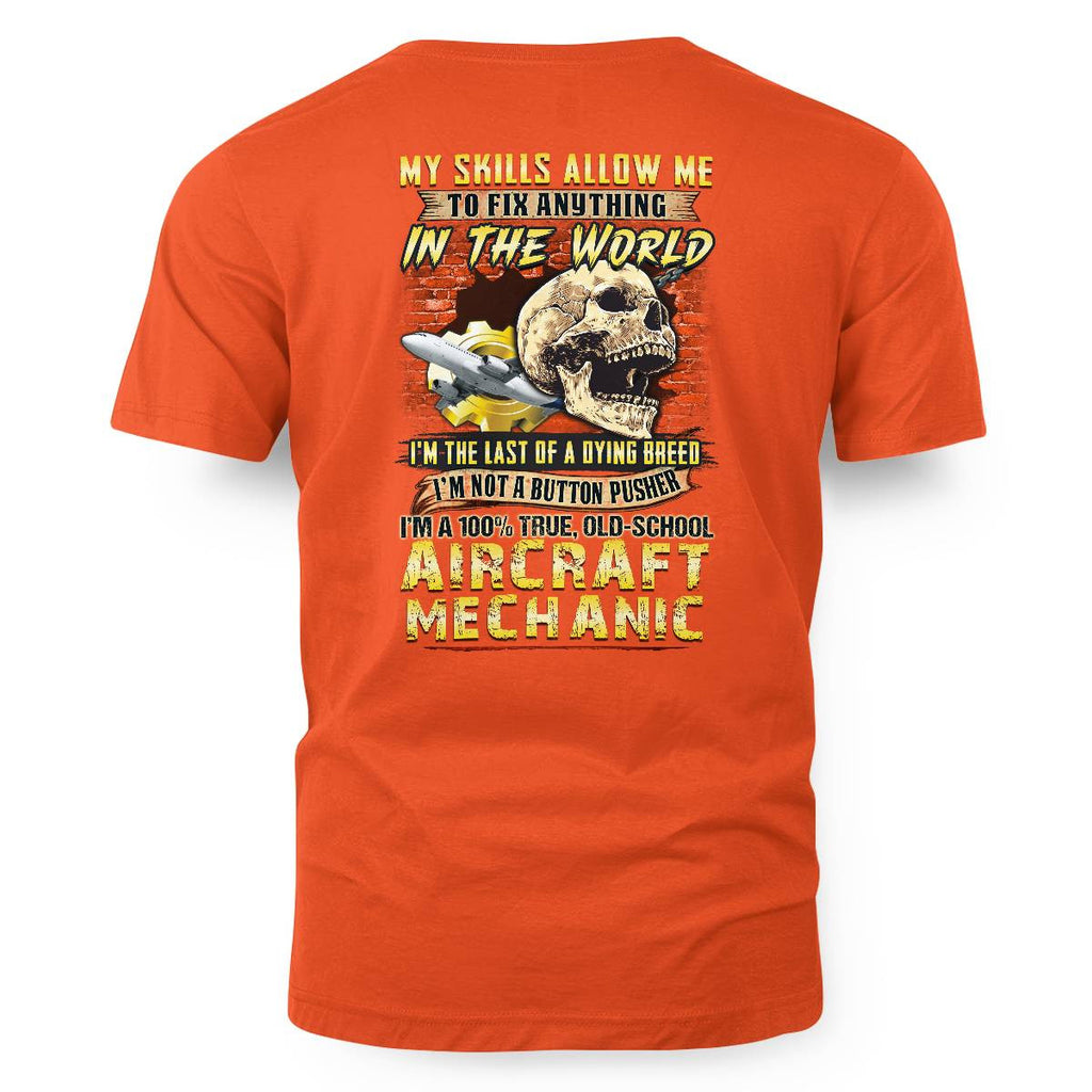 Awesome Aircraft Mechanic-T-shirt - grunx260804-0237