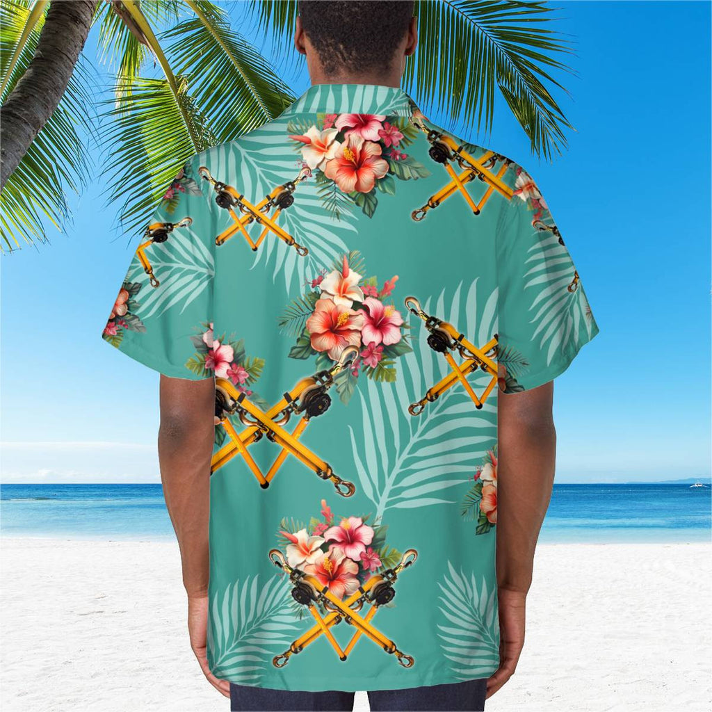 Awesome Lineman- AOP Pocket Hawaiian Shirt - grunx260804-0324