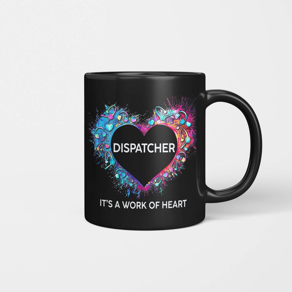 Awesome Dispatcher Its a work of heart-T-shirt - grunx260804-0016