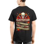 Awesome Electrician an Engineer with common sense-T-shirt - grunx260804-0038
