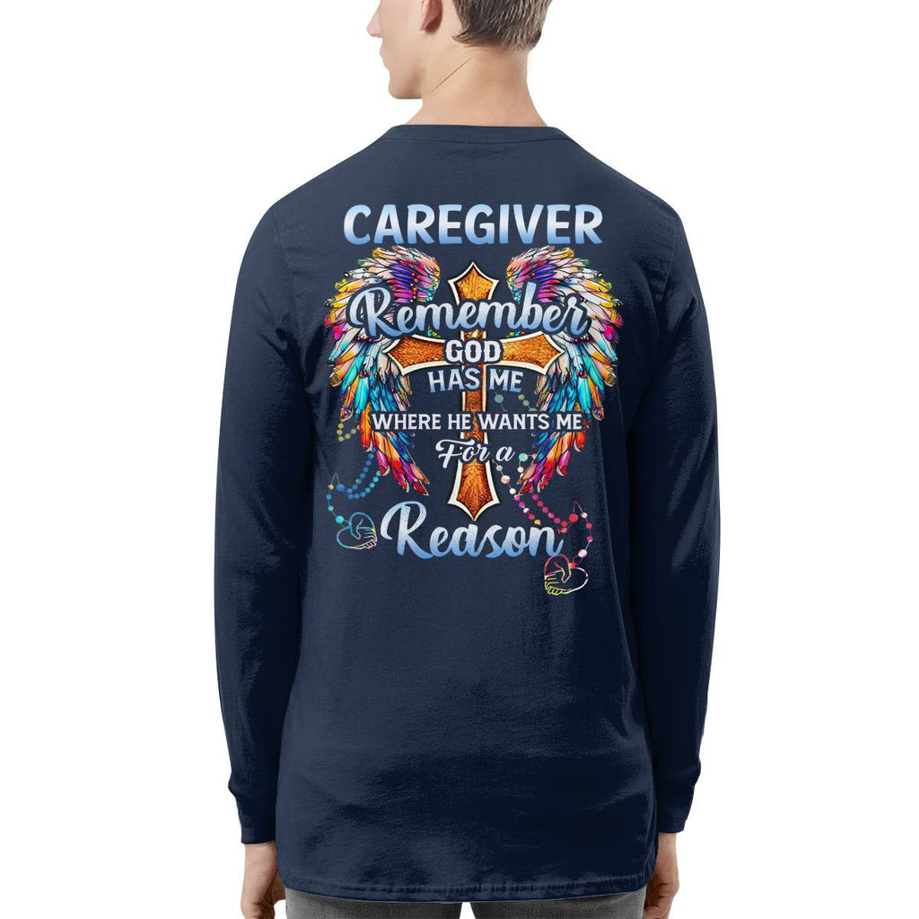 Awesome Caregiver-T-shirt-#F250624GODHS5BCAREZ4
