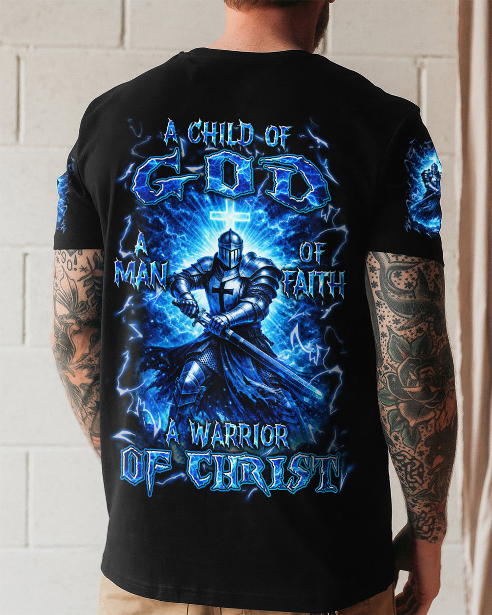 A Warrior Of Christ Men's All Over Print Shirt - Trunx655284