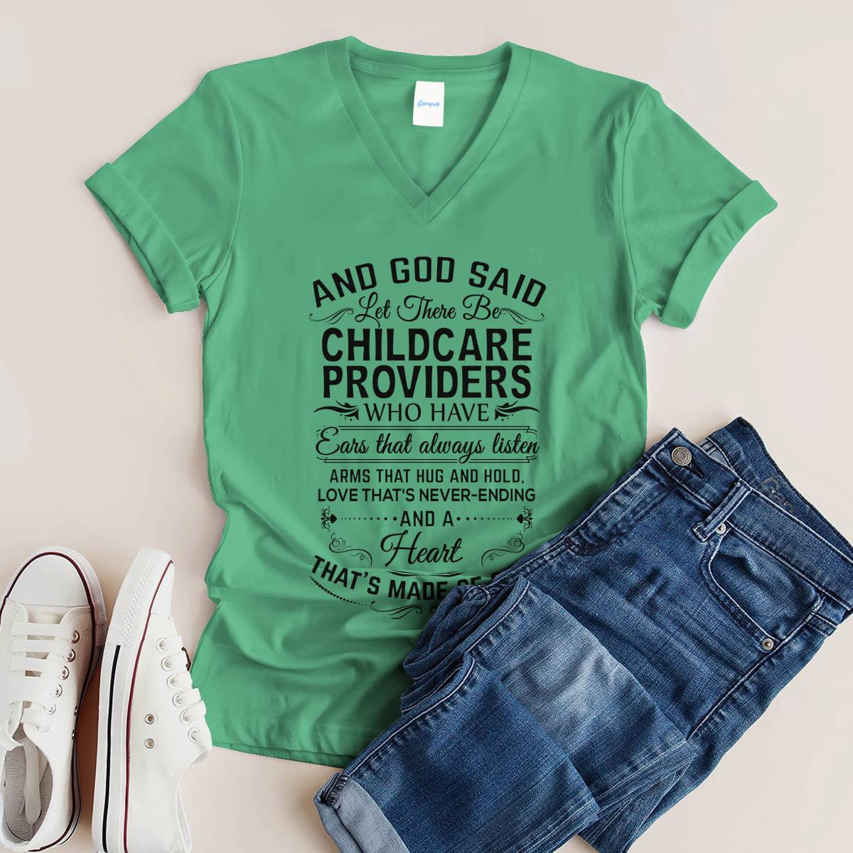 Awesome Childcare Provider-Hoodie-#F111124NEVEN3FCHPRZ4