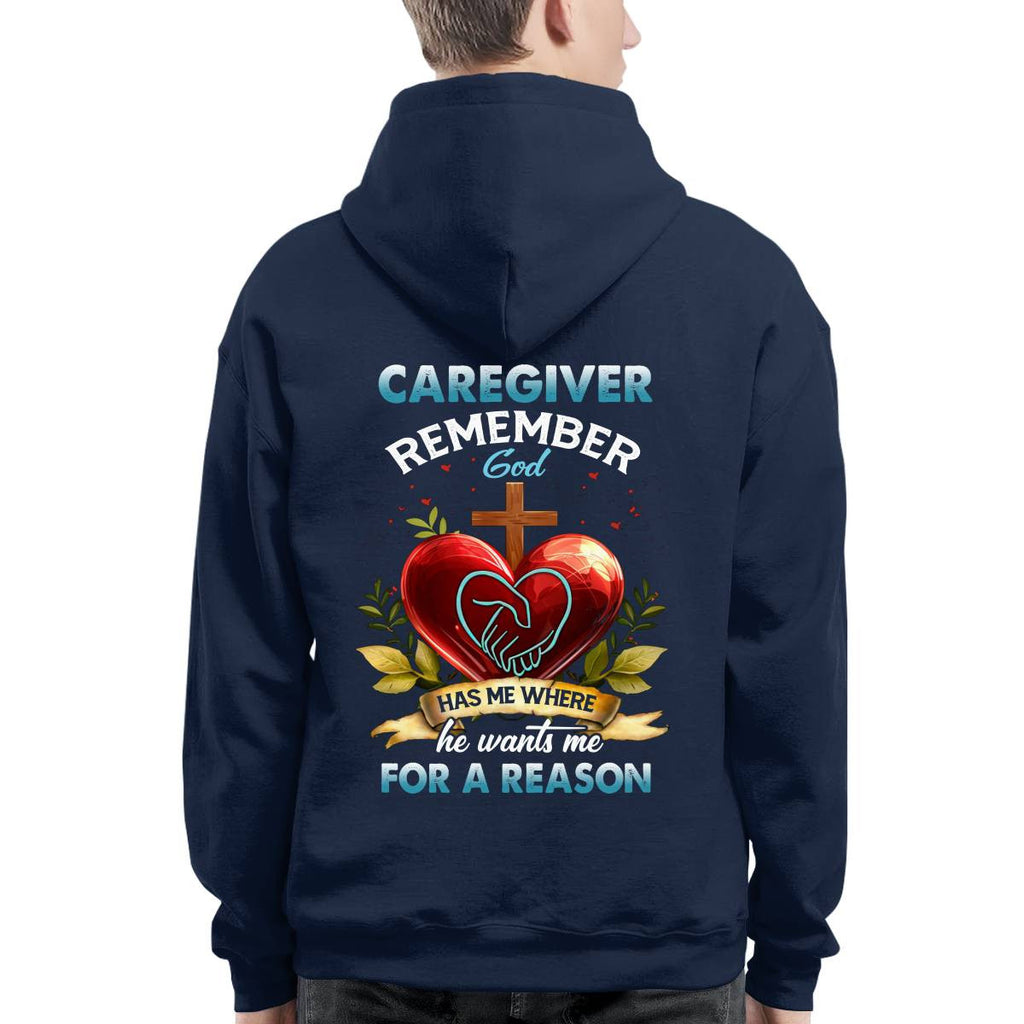 Awesome Caregiver Remember Gold -T-shirt-#F060824GODHS6BCAREZ4