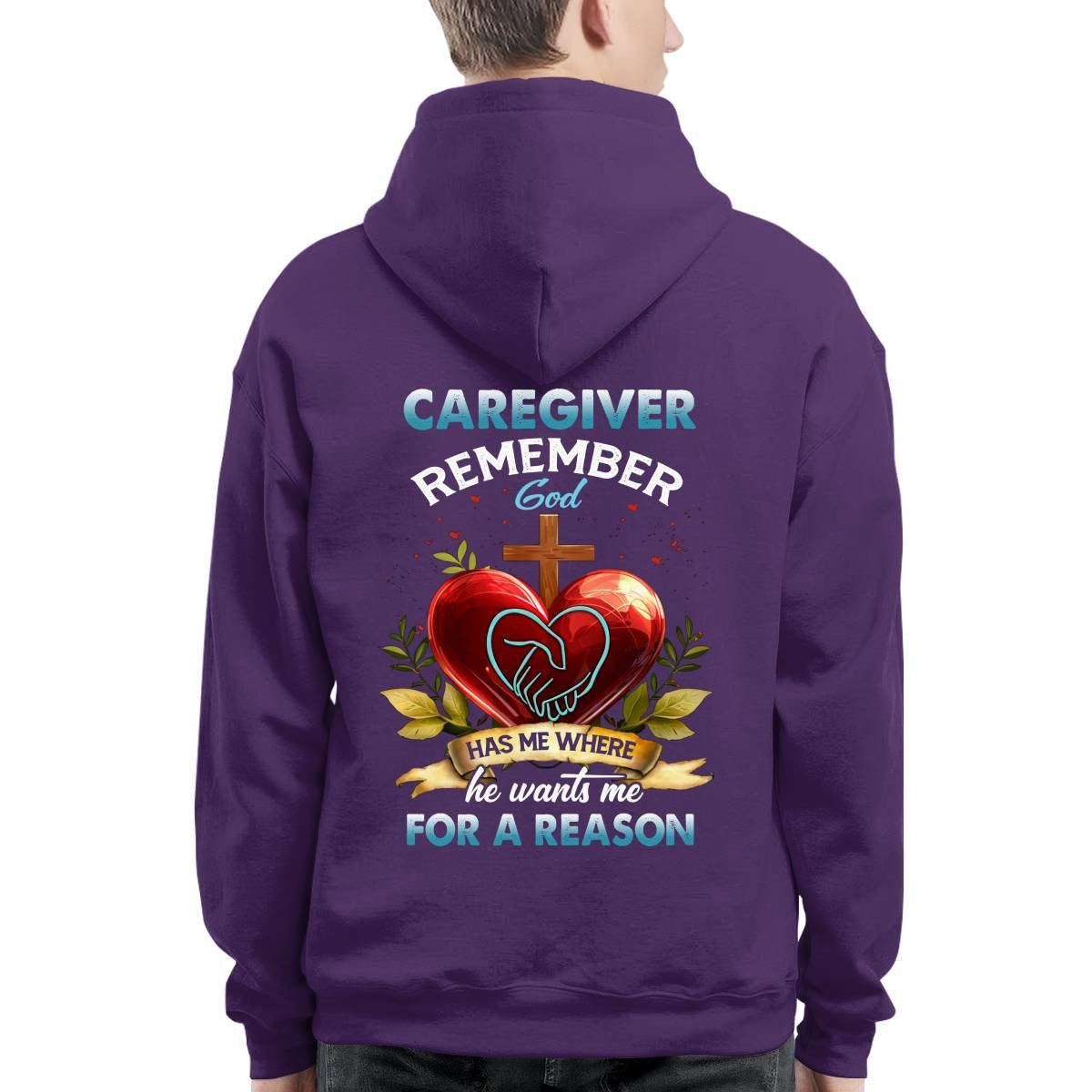 Awesome Caregiver Remember Gold -T-shirt-#F060824GODHS6BCAREZ4