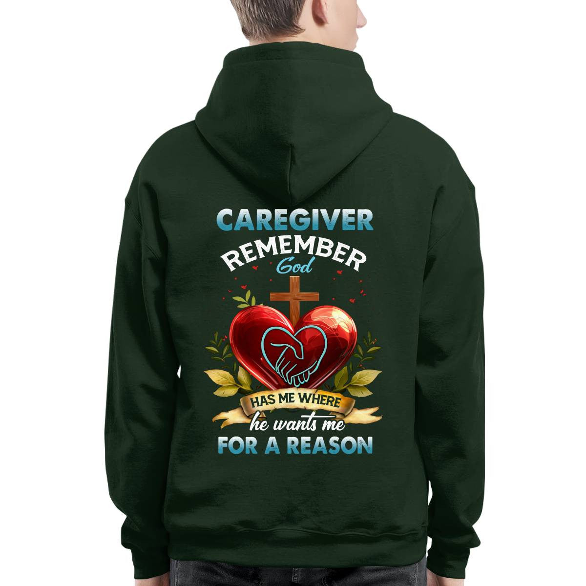 Awesome Caregiver Remember Gold -T-shirt-#F060824GODHS6BCAREZ4